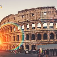 The Colosseum in Rome
