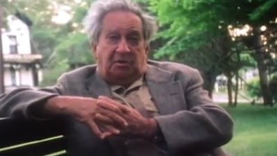 Listen to Aaron Siskind discussing influences on his documentary photography