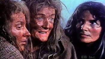 Watch the Weird Sisters conspire in the opening scene of a film adaptation of Shakespeare's “Macbeth”