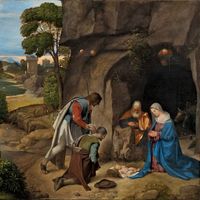 The Adoration of the Shepherds by Giorgione