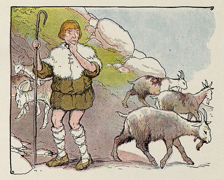 The Goatherd and the Wild Goats