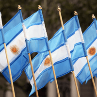 Argentine flags