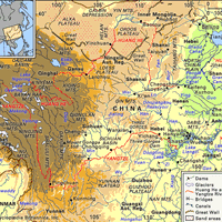 Yellow River basin and Yangtze River basin