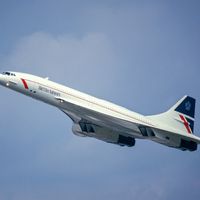 Concorde jet