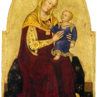 Madonna and Child Enthroned