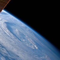 Hurricane Earl from space