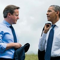 David Cameron and Barack Obama