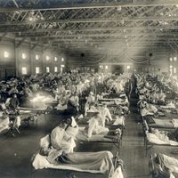 Flu epidemic hospital