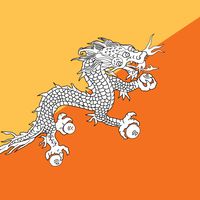 Flag of Bhutan