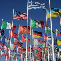 International flags