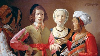 The Fortune Teller, an oil on canvas by Georges de La Tour, was painted about 1632–35.