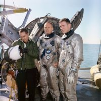 Neil Armstrong and David Scott