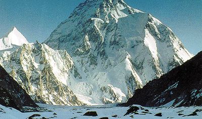 K2 or Chogori peak, world's second highest.