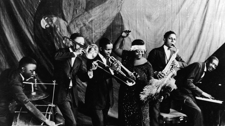 Ma Rainey and her band