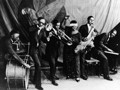 Ma Rainey and her band