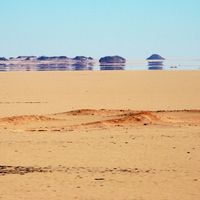 Mirage in the desert