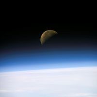The Moon from space