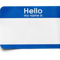 Hello, my name is...