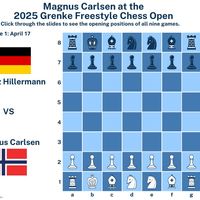 Nine freestyle chess opening positions