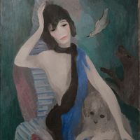Marie Laurencin: Portrait of Mademoiselle Chanel