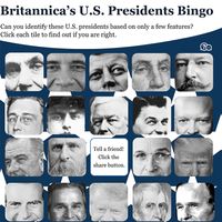 Britannica's U.S. Presidents Bingo