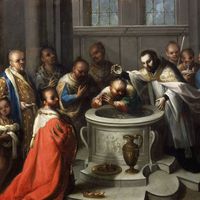 Saint Francis Xavier Baptizing Infidels