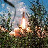 Space shuttle launch