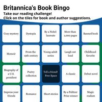 Britannica's Book Bingo