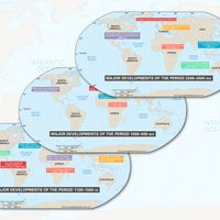 Timeline of the world in eight maps