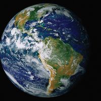 Earth's Western Hemisphere