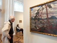 The West Wind by Tom Thomson