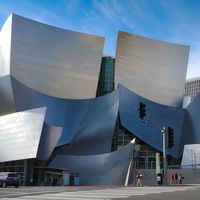 the Walt Disney Concert Hall