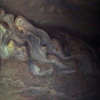 Jupiter: cloud waves