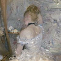 Berthe Morisot: Woman at Her Toilette