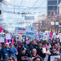 Womens rights march